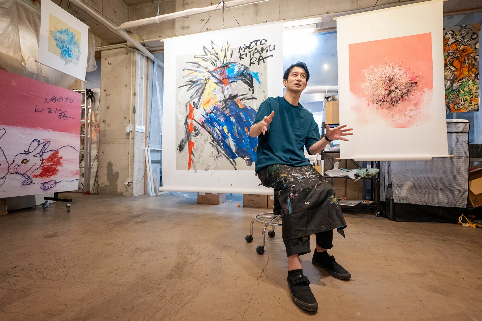 北村直登「“大分の画家”として、人々に望まれる作品を生み出し続けたい」